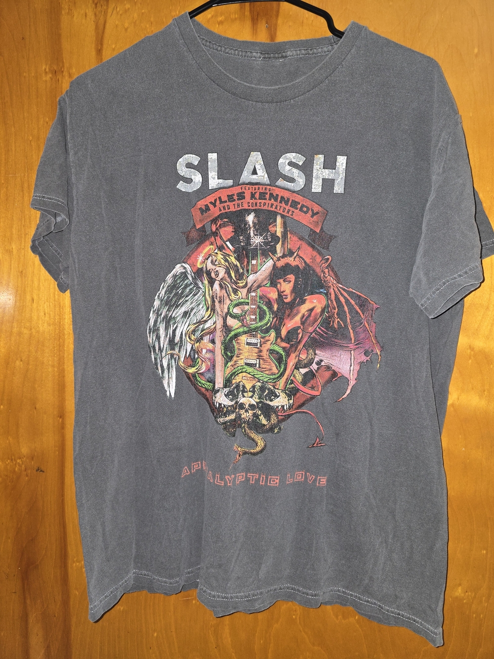 Myles Kennedy Slash Apocalyptic Love Graphic T‑Shirt - Black